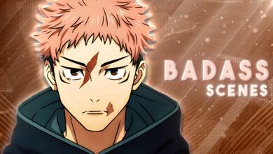 Itadori badass scenes